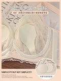 Plus Size Wireless Bra Women Summer Thin Minimizer Large Bust Support Side Coverage Anti Sagging Adjustable Straps Comfort White