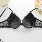 High Quality Simple And Sexy Lace Women's Push Up Two-piece Bra And Underwear A3107