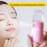Chargeable Rain Cloud Humidifier Home Small Air Humidifiers Personal Facial Sprayer Humidifier Atomizer 30ml Bedroom Mist Cooler