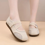 Women's Casual Comfortable Breathable Openwork Mesh Flat Sandals Thin Sole Fashionable Versatile Women's Shoes