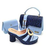 Doershow African fashion Italian Shoes And Bag Sets For Evening Party With Stones wine Italian Handbags Match Bags!  HTG1-9