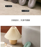 Big Size EU48 Indoor Slippers For Women Men Spring Summer House Shoes Soft Leather Anti-slip Open Toe Couples Home Floor Slides
