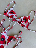 Sexy Ruffle Frilled Micro Thong Bikini 2025 Women Swimwear Female Swimsuit Two-pieces Bikini set String Bather Bathing Suit Swim
