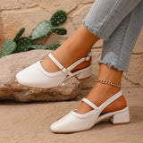 2026 Fashion Versatile Women Shoe Retro Temperament Women Semi Slipper Soft Sole Versatile Sandals Comfort Easy Wear High Heel