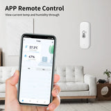 TNCE Tuya sensor temperature Humidity wifi or zigbee, Indoor Thermometer Hygrometer Monitor, smart life voice alexa google home