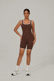 Women's Sports Jumpsuit Yoga Fitness Combination Lift Buttocks Bare Back High Elasticity Gym Sexy Sports Jumpsuit Gym Romper