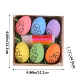 2026 DIY Hand-Painted Easter Eggs, Easter Home Décor, Creative Easter Gift for Easter Party