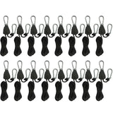 1/2/4/6/8/10/12/14/16pcs Hanger Pulley Ratchets Kayak Rope 1.6M Rope Pulley Ratchet Locking Hanger Sky Curtain Tent for Camping