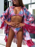 2025 Snake Print Halter Crystal Diamond Bikini Women Swimsuit Female Swimwear Two pieces Bikini set Bather Bathing Suit Swim
