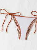 2026 Halter String Triangle Bikini Women Sexy Swimwear Female Mesh Swimsuit Solid Bathers Bathing Swimming Swim Suit Beachwear