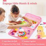 Toddler Busy Board Backpack Montessori Learning Activity Toy