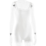 FDYOUI Sexy Spaghetti Strap Fitness Sports Overalls Women's Lace Patchwork Sleeveless Gym Yoga Bodysuit One Piece Rompers Tights