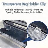 Home Vacuum Sealer Machine with Dual Pump & Dual Seal Built-in Bag Cutter Automatic Food Sealer with External Vacuum System