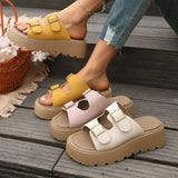 2026 New Soft-soled Fashionable Beach Shoes  Thick-soled Cool Slippers for Women's Summer Outdoor Wear