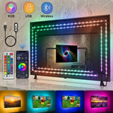 5V Led Strip Lights 5m 10m 20m 30m for TV with APP Control Flexible Ribbon Tape RGB5050 18leds/m LED Backlight for Bedroom Decor