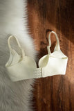 MOYISU Anti-Sag Full Coverage Bra Small Bust | Wireless Push Up Lift | Seamless Bralette for Summer Cooling Comfort CA Underwear