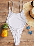 Extreme Mini Micro String Backless Women Swimwear One Piece Swimsuit Female High Cut Monokini Thong Bathing Suit Swim Beachwear