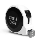 DELI 3M/5M High Precision Steel Measurement Tape System Auto Lock Tape Measure Retractable Professional Measuring Tool
