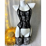 1PC Women Sexy Fishnet Beach Cover Up Hollow Out Bodycon Bodysuit See Through Summer Swimwear