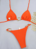 Triangle String Bikini 2026 Women Halter Swimsuit Solid Sexy Swimwear Female Bathers Bathing Swimming Swim Suit Beachwear