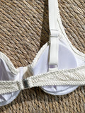 With Mesh Skirt Underwired Bra Cup Bikini Women Swimwear Female Swimsuit Three-pieces Bikini Set Bathing Suit Swim Beachwear