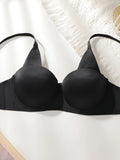 Large size bra black women's bra all season daily Lingerie with steel support multi size sexy bra 90D-110DA2903