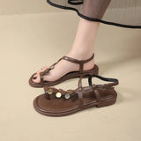 All-Match Flat Sandal Shoe Summer Heels 2026 Women's Flip Flops Platform