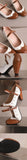 2026 Plus Size 48 Vintage Brown 7.5cm High Heels Mary Janes Pumps Retro Comfy Walk Summer Pink Office Lady Brogue Shoes Women