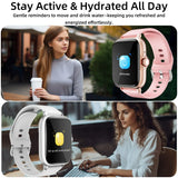 Smartwatch Wireless Call Waterproof Fitness Watch Sleep Message Reminder Heart Rate Blood oxygen for iPhone Android Men Women
