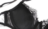 Sexy Leopard Bras Set Small Chest Winter Push Up Bralette Anti Sagging Wireless Lace Lingerie Lightweight Comfort Christmas Gift