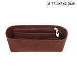 1PC Felt Insert Bag Organizer, Makeup Organizers, Liner Perfect for Brand Women's Handbags For And Cosmetic Bags〔Nest〕