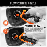 2025 Battery Powered Transfer Pump Motorcycle Car Gas Oil Pump With Flow Control Nozzle Liquid  Gasoline Pump Filter Design