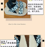 2026 Light Weight Summer Leopard Sandals For Women Daily Walking Shoes Soft EVA Elastic Band Girls Student Platform Sandalias