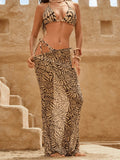 European American High Grade One-Piece Bikini Deep V Swimsuit Luxury Beach Set Slim Fit Elegant Swimwear