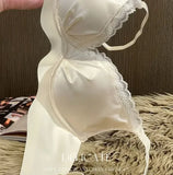 Desire Thin Push-up Seamless Adjustment Women's Small Breasts Sexy Underwear Without Underwire Support Anti-sagging Bra Summer