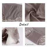 Women's Panties Sexy Lace Seamless Female Underwear Low-Waist Plus Size XXXXL Elasticity Briefs for Ladies Breathable Lingerie