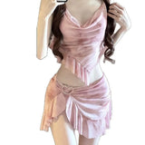 Bikini Swimsuit, Women's Three Piece Set, High-end Split, Flesh Covering, Conservative Beach Vacation, Hot Spring Swimsuit