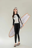 New Swimsuit with High-end Feel Sports Split Two-piece Set, Conservative Slimming, Flat Corner Pants, Hot Spring Swimsuit
