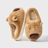Adult Capybara Robes Onesies Pajamas Cartoon Pyjama Animal Kigurumi Slipper Halloween Cosplay Costumes Warm Sleepwear Jumpsuit