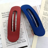 Fashion Matte Flat Hair Clips Duck Billed Clips  Accessories Matte Hairpins Hairgrips Bangs Barrettes Girls Hair Accessories