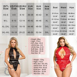 Black Mesh Lace Long Split Nightgown for Women Wild See Through Deep V Open Back Sleepwear Dress with Thong