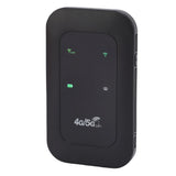 4G 5G WiFi Hotspot Supports 10 Connected Devices LTE Mobile Router for Travel 300Mbps High Speed SIM Card Slot Color LED Display