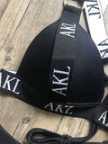2026 Sexy Letter Print Bra Cup Bikini Women Swimsuit Female Swimwear Two Pieces Bikini Set Push Up Bathing Suit Swim Beach Wear