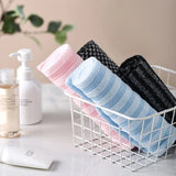 Ultra-Long Exfoliating Towels Rubbing Washcloth Bath Nylon Towel Back Scrubber for Shower Body Bath Net Skin Wash Accessories