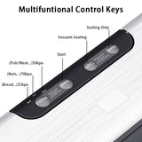 New Electric Vacuum Sealer Home Food Packaging Machine 5mm Heating Width US EU UK AU Plug 110V 220V 240V Automatic Food Sealer