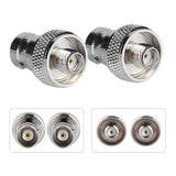 2 Pcs SMA Female To BNC Female Convert Adapter Connector