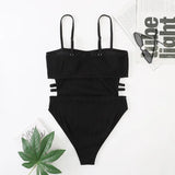 2026 Swimsuit One Piece Solid Swimwear Women One-piece Bathing Swim Suit Female Padded Beach Wear Swimming Summer