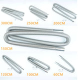 2.5cmDiameter Exhaust Pipe 60/300cm Long Parking Heater Exhaust Pipe Air Heater Exhaust Pipe Suitable for Webasto Parking Heater
