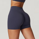 Yoga Shorts Women High Waist Workout Shorts Fitness Yoga Tights Lift Butt Fitness Ladies Yoga Gym Running Short Pants Sportswear