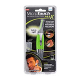 2-in-1 Facial Hair Trimmer, Unisex Nose Hair Trimmer Suitable for Nose Hair, Ear Hair, Eyebrows, and Chin Hair - Battery-Powered